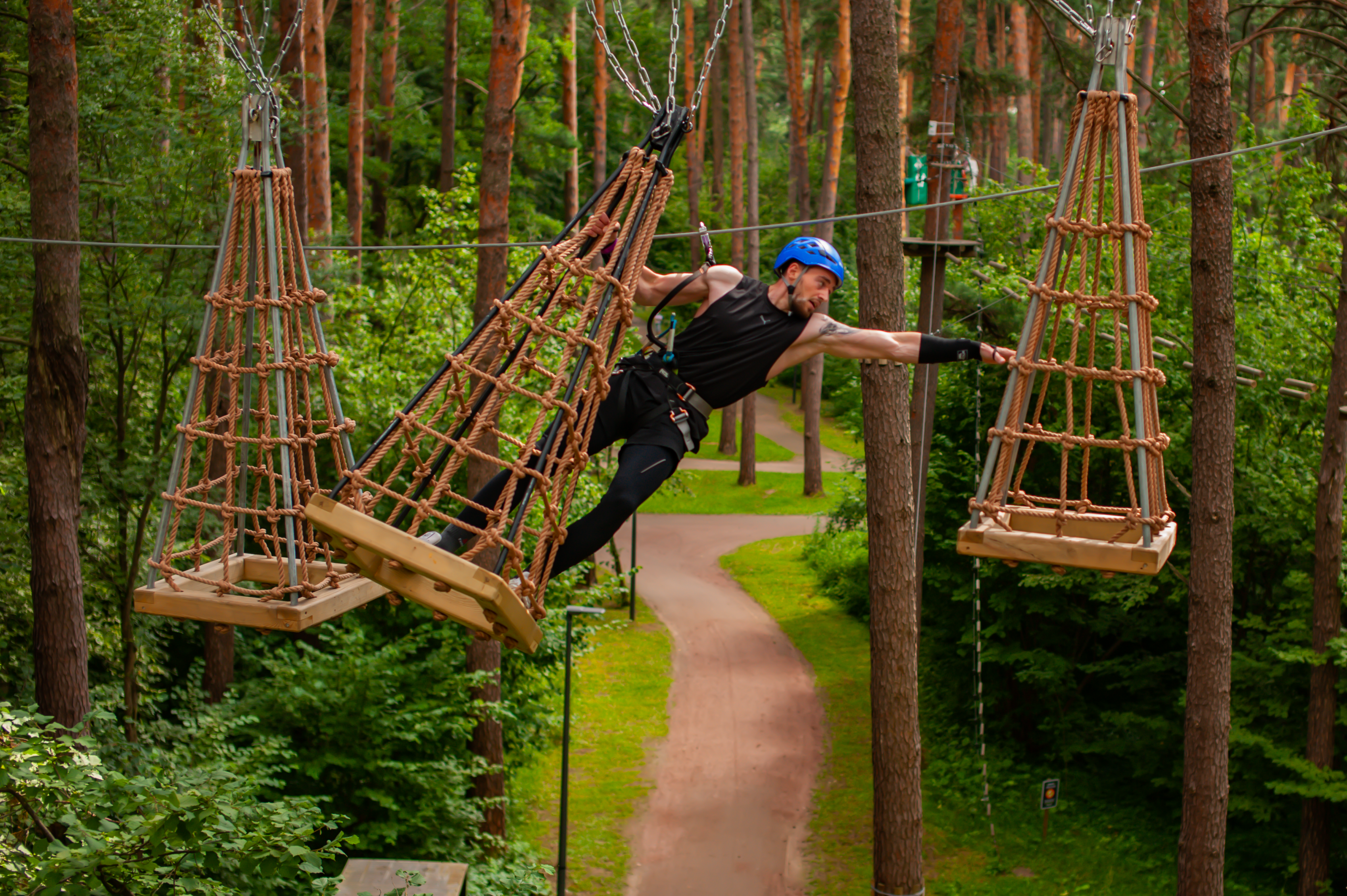 Веревочный парк Norway Park Барвиха (Москва)